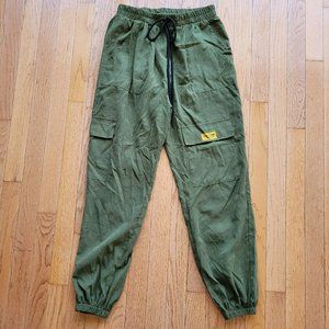 Jogger Khaki Army Green Cargo M